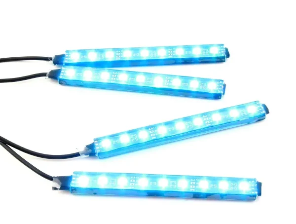 Lumini UnderCar LED - RGB pentru interior sau exterior cu Bluetooth - 12cm ZD65B