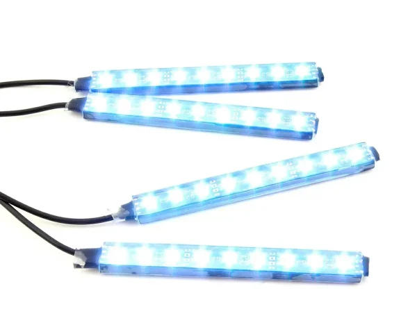 Lumini UnderCar LED - RGB pentru interior sau exterior cu Bluetooth - 12cm ZD65B