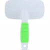 Perie de par alba cu verde pentru animale AVX-ZW3C