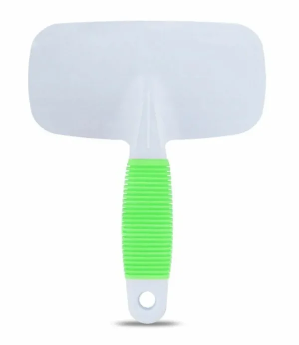 Perie de par alba cu verde pentru animale AVX-ZW3C