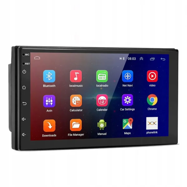 Player Video Auto cu ANDROID si GPS + Camera Marsarier INCLUSA, dimensiune 2DIN, TouchScreen de 7 inch, 4 x 45W, model WDS-40 cu Bluetooth, Handsfree, Radio, MP