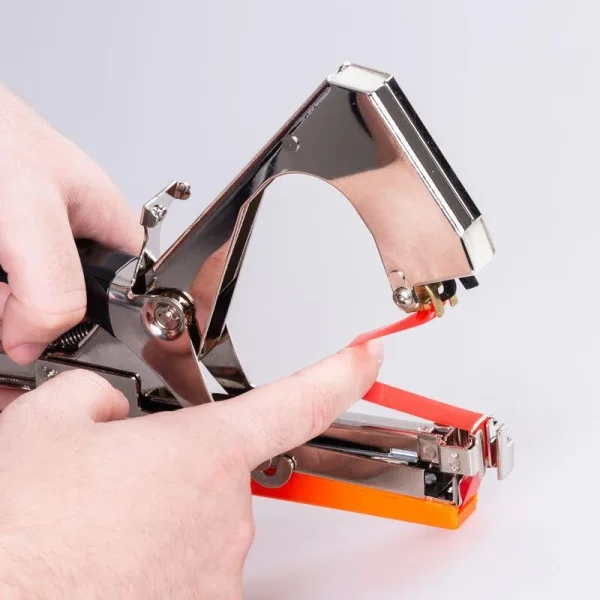 Dispozitiv pentru legat plante, vita de vie, 10000 capse, 10 benzi, Cameleon