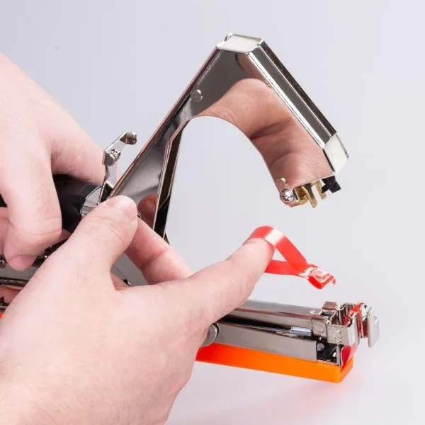 Dispozitiv pentru legat plante, vita de vie, 10000 capse, 10 benzi, Cameleon