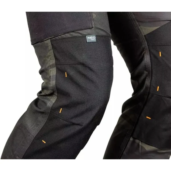 Pantaloni de lucru, poliester, bumbac, model Mix&Match, camuflaj verde inchis, marimea XXL/56