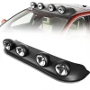 Ansamblu format din 4 proiectoare cu Led si Angel Eyes, montaj pe plafon sau capota, alimentare 12V, lungime 85cm, destinat vehiculelor Off-Road