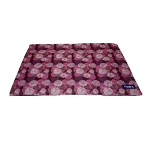 Saltea/perna impermeabila, pentru caine/pisica, model papadie, 80x50 cm