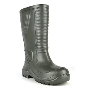 Cizme de cauciuc EVA, pentru pescuit/vanat, verde kaki, marimea 44, Jose Amorales