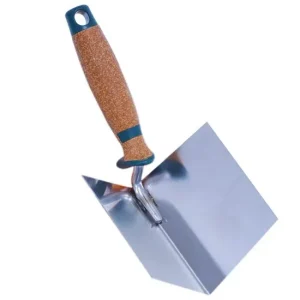 Mistrie inox, colt interior, sudura in puncte, 7.5x11 cm, maner pluta, Olejnik