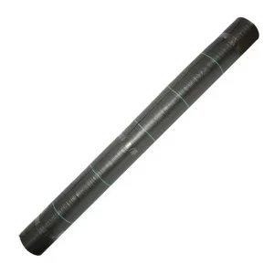 Folie antiburuieni, polipropilena, tesuta, neagra, 100 g/m2, 1.5x100 m, Breckner Germany