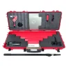 Set 5 gletiere profesionale, lama inox 0.3 mm, 25, 40, 60, 80, 100 cm, adaptor, maner telescopic, rola gletuit, spaclu, geanta, Fullsoft, Olejnik