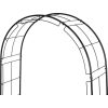 Arcada metalica, pergola, pentru gradina, 113x38x229 cm, Strend Pro