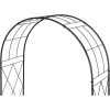 Arcada metalica, pergola, pentru gradina, 120x44x219 cm, Strend Pro