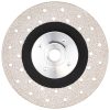 Disc diamantat, 2 in 1, taiere si slefuire granit, marmura, placi ceramice, 125 mm, M14, Richmann Exclusive
