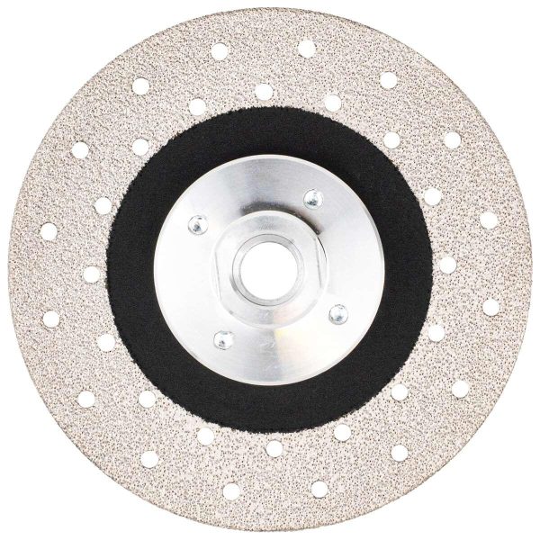 Disc diamantat, 2 in 1, taiere si slefuire granit, marmura, placi ceramice, 125 mm, M14, Richmann Exclusive