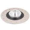 Disc diamantat, 2 in 1, taiere si slefuire granit, marmura, placi ceramice, 115 mm, M14, Richmann Exclusive