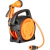 Furtun cu tambur/rola pentru gradina, pistol de stropit, accesorii, 5/16", 10 m, Strend Pro