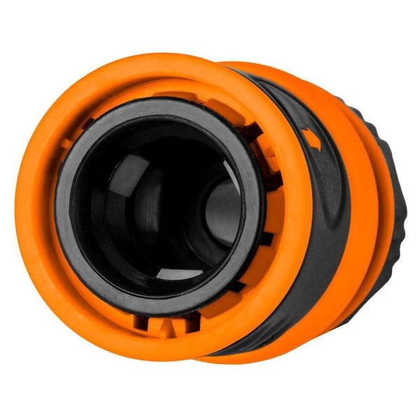 Furtun de gradina, NEO, cu pistol de stropit, carucior cu tambur, accesorii, 6 straturi, 1/2", 50 m