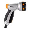 Furtun de gradina, NEO, cu pistol de stropit, carucior cu tambur, accesorii, 6 straturi, 1/2", 50 m