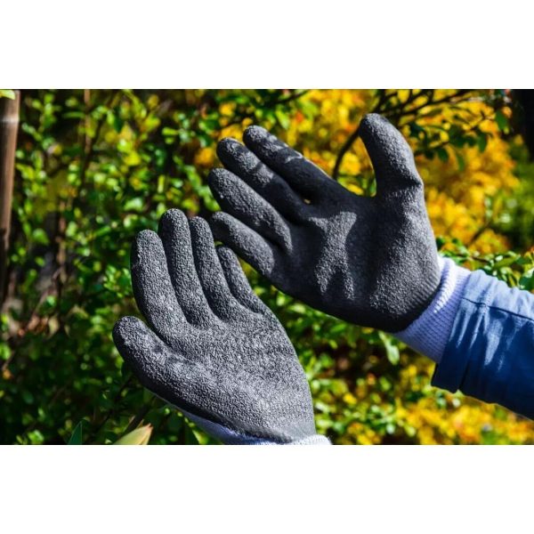 Manusi pentru lucru din bumbac si poliester cu acoperire latex, marimea L/9, NEO