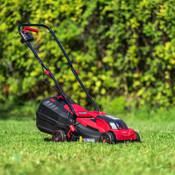 Masina de tuns iarba, gazon, electrica, motor fara perii, 20V Li-ion (acumulator neinclus), 32 cm, Worcraft