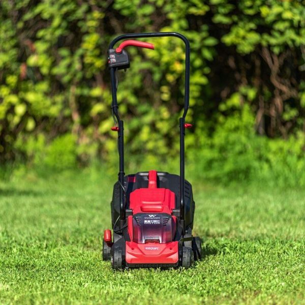 Masina de tuns iarba, gazon, electrica, motor fara perii, 20V Li-ion (acumulator neinclus), 32 cm, Worcraft