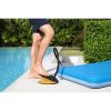 Pompa de picior pentru piscina, saltea gonflabila, cu 3 adaptoare, 1.4 L, Bestway Air Step