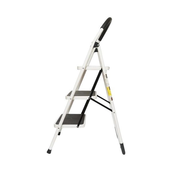 Scara metalica, 3 trepte, max 150 kg, 127 cm, Crownman