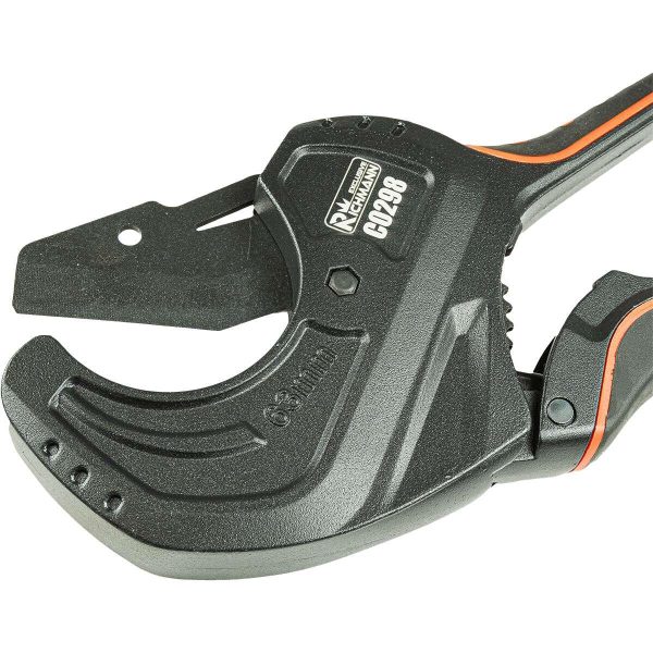 Taietor tevi PVC, PP, PU, PE, otel SK5, 63 mm, Richmann Exclusive