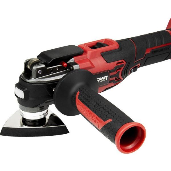 Unealta multifunctionala cu vibratii, 20V Li-ion (acumulator neinclus), motor fara perii, Worcraft