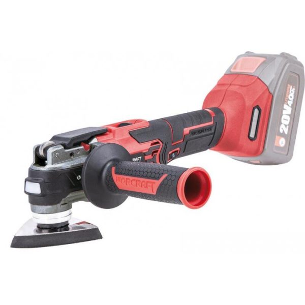 Unealta multifunctionala cu vibratii, 20V Li-ion (acumulator neinclus), motor fara perii, Worcraft