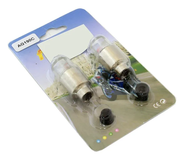 Set 2 buc. Capace Valva cu LED RGB, senzor de lumina si miscare