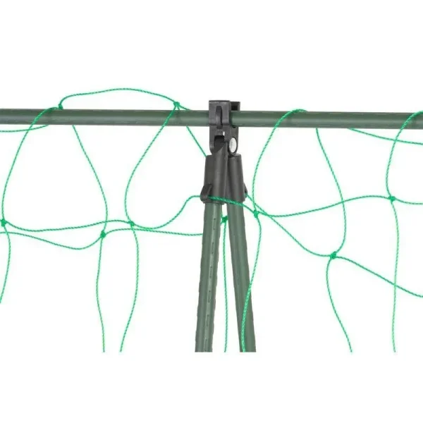 Ansamblu suport araci cu plasa pentru crestere castraveti, fasole, mazare, 180x180x1.1 cm, Strend Pro