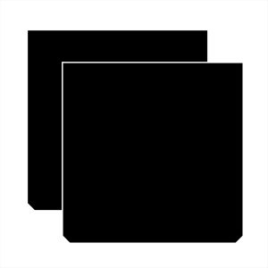 Set 2 buc. Aparatori Noroi din cauciuc (40 x 40cm)
