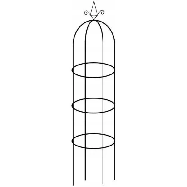 Arcada metalica, pergola, pentru gradina, 40x40x190 cm, Artool