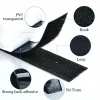 Set 10 buc. banda Velcro autoadeziva, dimensiuni 30mm latime x 10cm lungime, culoare neagra