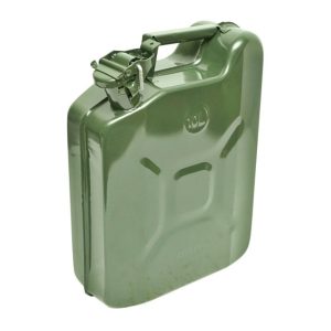 Canistra din metal pentru combustibil, capacitate 10l, culoare verde