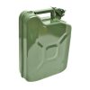 Canistra din metal pentru combustibil, capacitate 10l, culoare verde