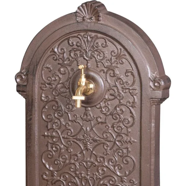 Chiuveta de gradina, aluminiu, maro, 39x33x72 cm, Strend Pro