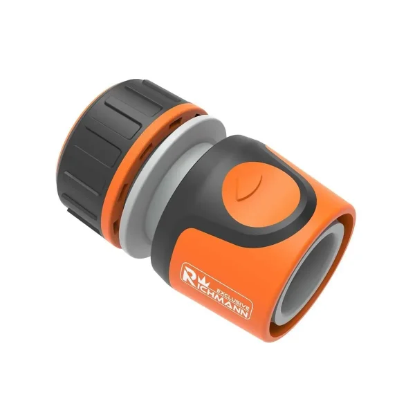 Furtun de gradina, 4 straturi, flexibil, ranforsat, 3/4", 25 m, cuple, adaptor, Richmann Exclusive