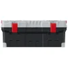 Cutie scule cu organizer, 75x30x30 cm, maner aluminiu, TITAN PLUS, Kistenberg
