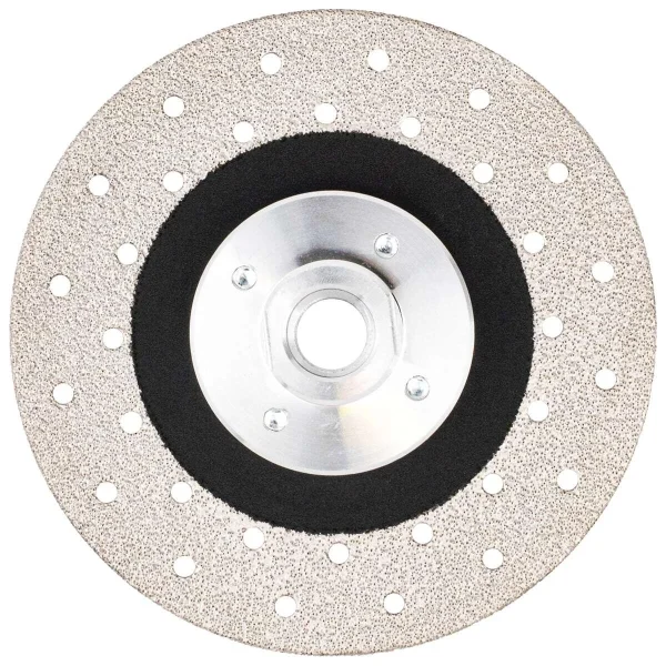 Disc diamantat, 2 in 1, taiere si slefuire granit, marmura, placi ceramice, 115 mm, M14, Richmann Exclusive
