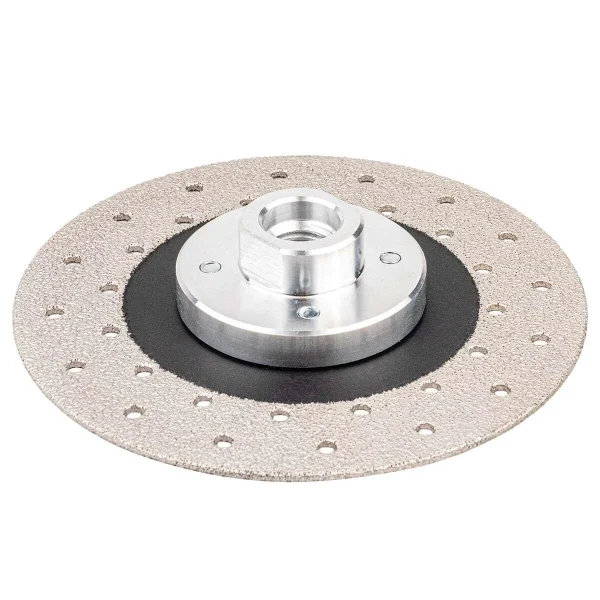 Disc diamantat, 2 in 1, taiere si slefuire granit, marmura, placi ceramice, 115 mm, M14, Richmann Exclusive