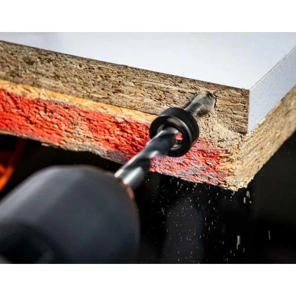 Dispozitiv pentru imbinari ascunse, gaurire in lemn, set 14 piese, NEO