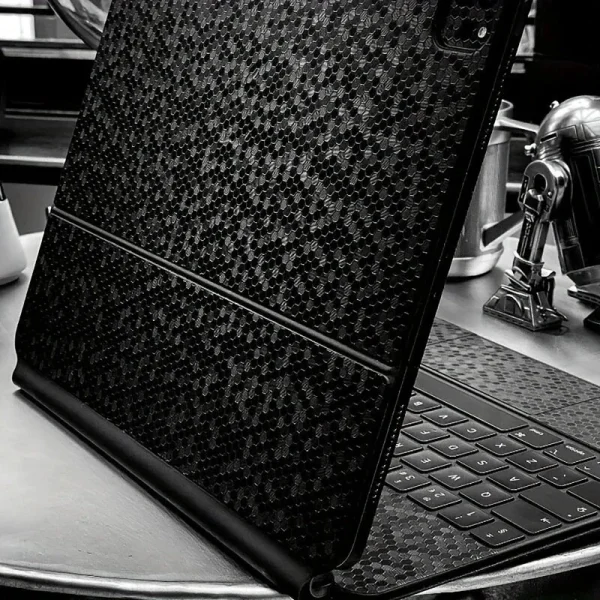 Folie auto decorativa Premium Honeycomb Black, model hexagonal 3D, autoadeziva, rezistenta UV, dimensiune 150 x 100cm