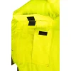Geaca de lucru, vesta, 3 in 1, reflectorizanta, poliester, galben, model Hi-Vis, marimea XL/54