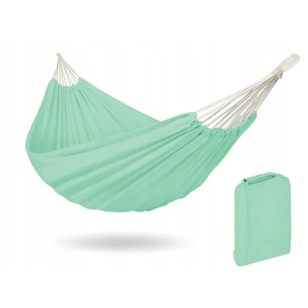 Hamac textil, verde, max 200 kg, 200x150 cm
