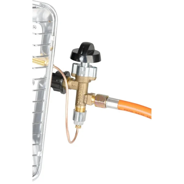 Incalzitor pe gaz, aprindere piezoelectrica, cu furtun si regulator, 1.4-4.2 kW, 305 g/h, Strend Pro