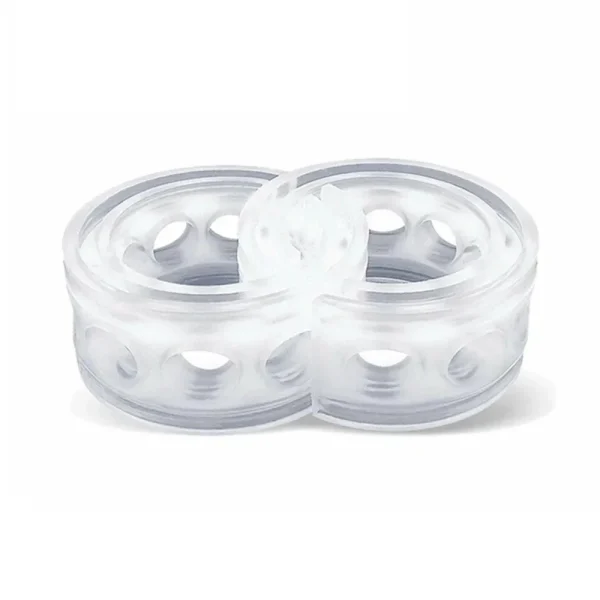 Set 2 inele distantiere pentru intarire arcuri autovehicule, material cauciuc siliconat, marime M