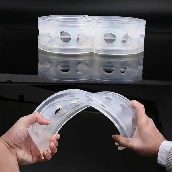 Set 2 inele distantiere pentru intarire arcuri autovehicule, material cauciuc siliconat, marime XL