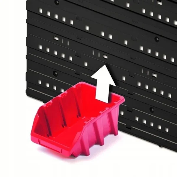 Panou cu 15 cutii depozitare, 57.6x39x1.8 cm